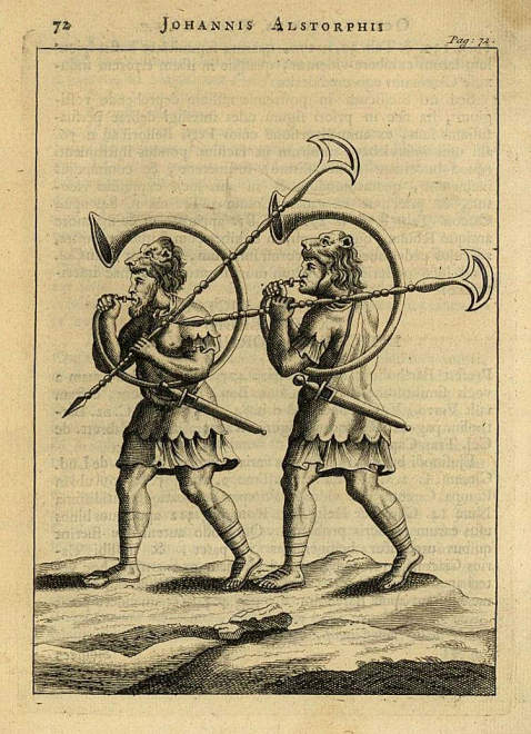Joh. Alstorph - De hastis veterum. 1757.