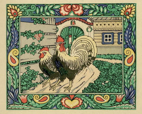 Rudolf Mates - Cock and the Hen. 1925.