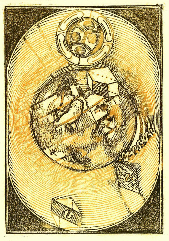 Max Ernst - Lewis Carrolls Wunderhorn. 1970.