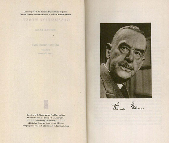 Thomas Mann - Gesammelte Werke. 12 Bde. 1955.