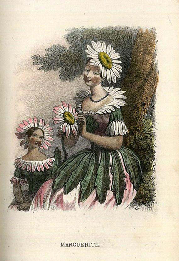 Louise Leneveux - Les fleurs parlantes. 1845
