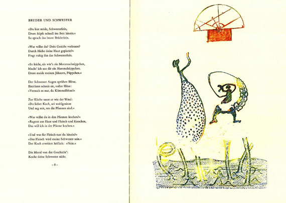 Max Ernst - Lewis Carolls Wunderhorn. 1970