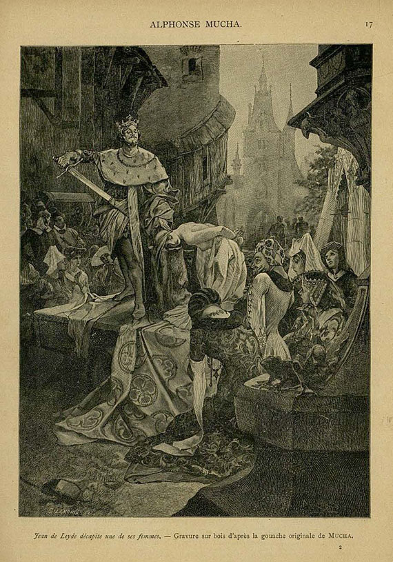 Alphonse Mucha - Werk. 1897