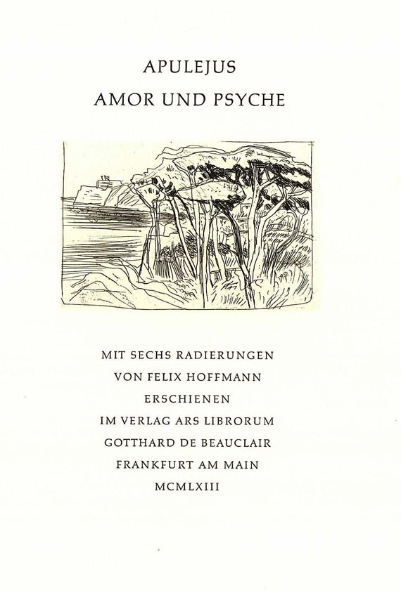 Felix Hoffmann - Amor und Psyche. 1963