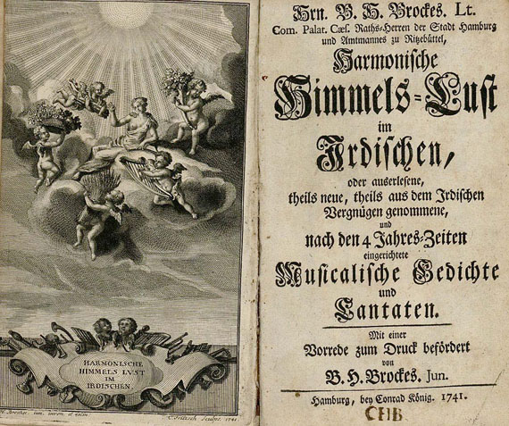 Brockes, B. H. - Harmonische Himmels-Lust. 1741