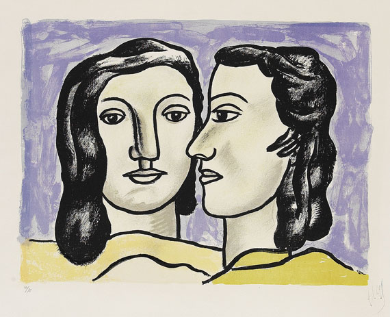 Fernand Léger - Les deux visages