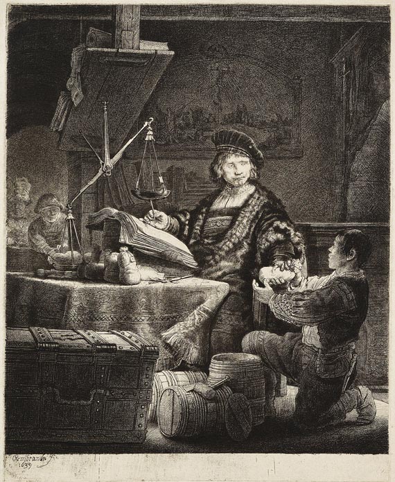 Harmensz. Rembrandt van Rijn - Jan Uytenbogaert, gen. der Goldwäger