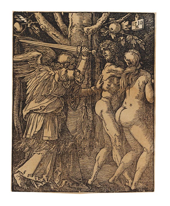 Albrecht Dürer - Vertreibung aus dem Paradies