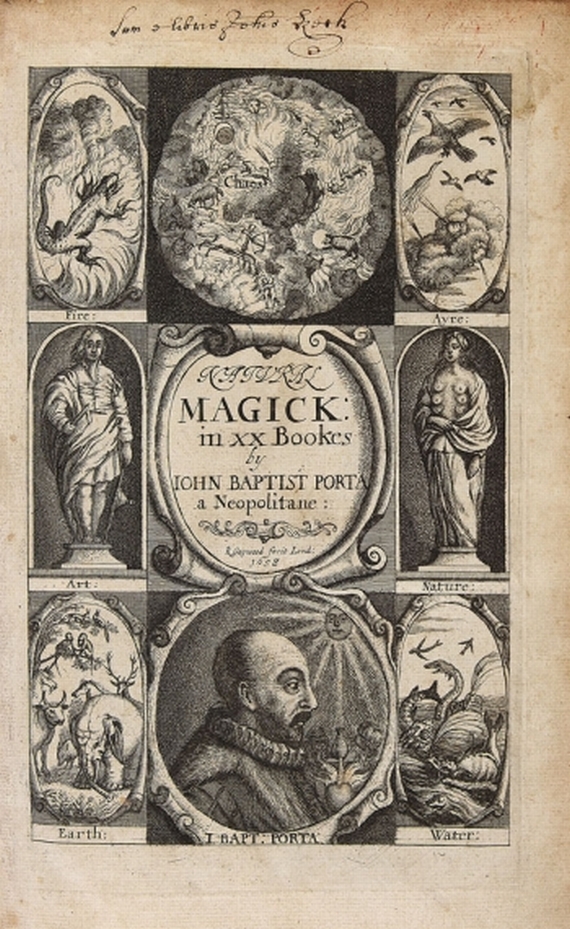 Giovanni Battista della Porta - Natural magick. 1658