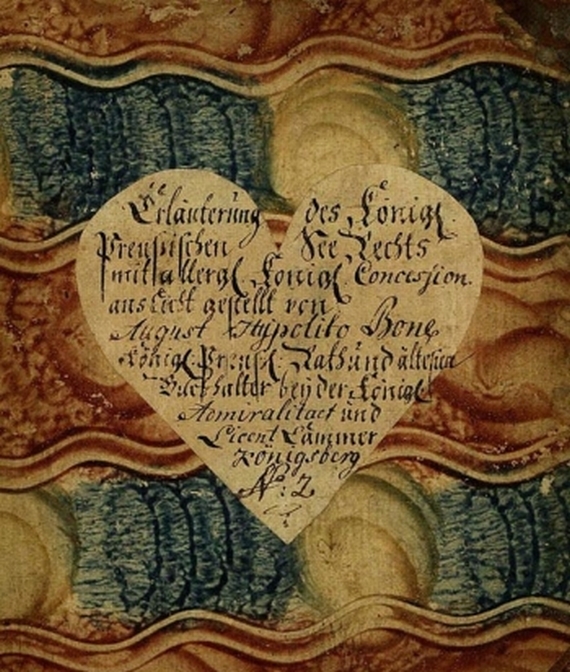 Bone, A. B. - Vierfacher Beytrag Preußisches Seerecht. 1727