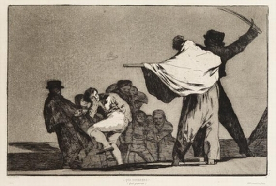 Francisco de Goya - Dos a uno, meten la paja en el culo