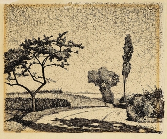 Wilhelm Morgner - Landschaft III