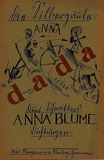 Kurt Schwitters - <<Anna Blume. (6.-10. Tsd.) 1919.