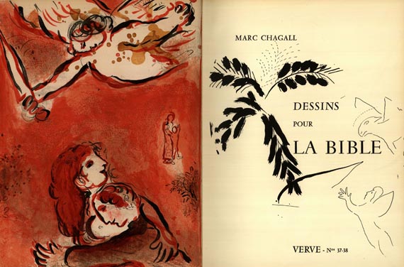 Marc Chagall - Dessins pour la bible. 1960