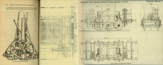   - D0 92,136,137,337,141,346,345: 7 englischspr. Werke Bergbau/Metallverarbeitung, 1890-1960