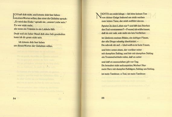 Rudolf Georg Binding - Gedichte. 1913
