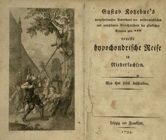 Gustav Kotzebue - Reise in Niedersachsen, 1794