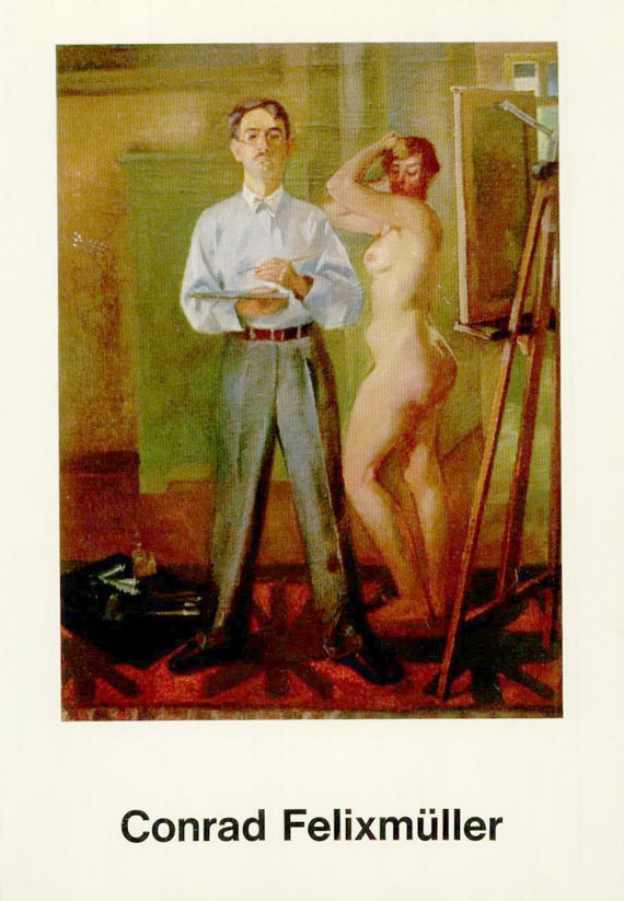 Conrad Felixmüller - Ausstellungskat. Malereien 1913-1973.