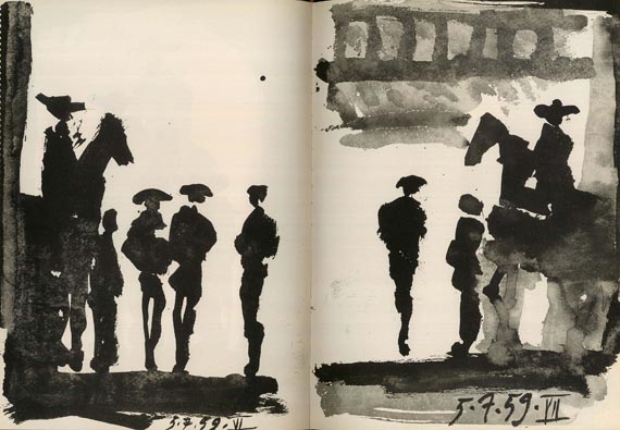 Pablo Picasso - Dominguin, Toros e toreros. 1961