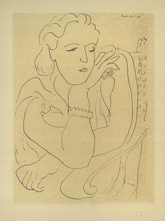 Henri Matisse - Portraits. 1954
