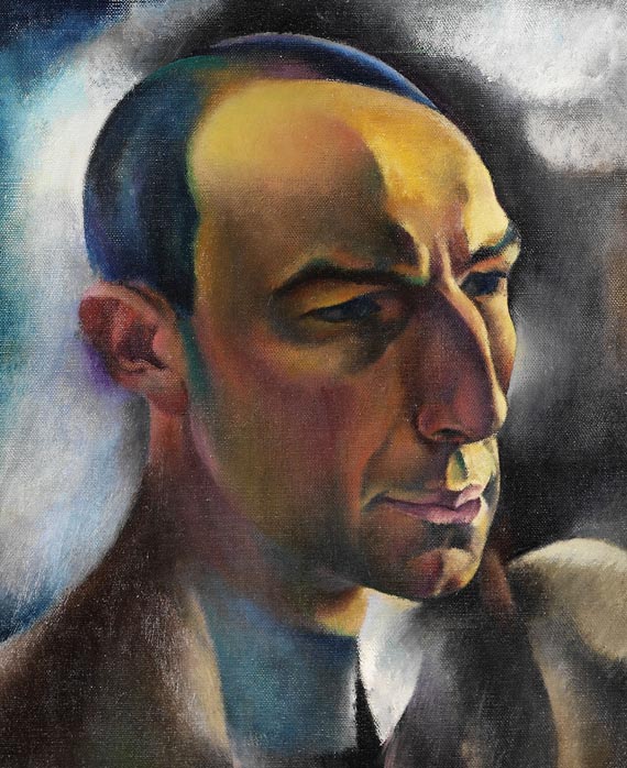 Hanns Bolz - Porträt des Kunsthändlers Alfred Flechtheim