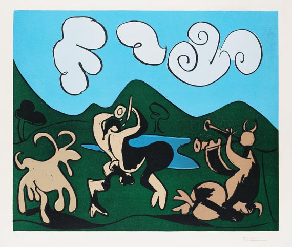 Pablo Picasso - Faunes et Chèvre