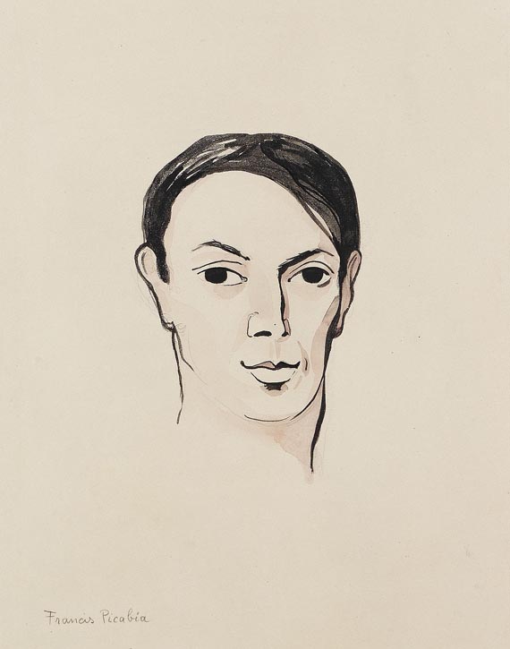 Francis Picabia - Portrait de Pablo Picasso