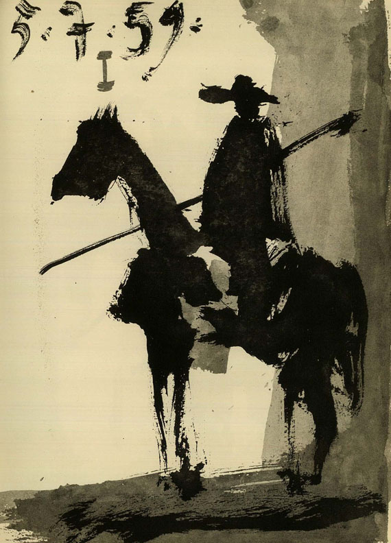 Pablo Picasso - Dominguin, Pablo Picasso. Toros y Toreros. 1961