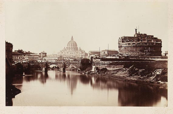 Rom-Fotografien - Fotoalbum Rom/Italien. Gr.-Folio