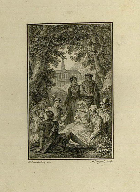 Marguerite de Navarre - Les Nouvelles de Marguerite, 3 Bde. 1792.
