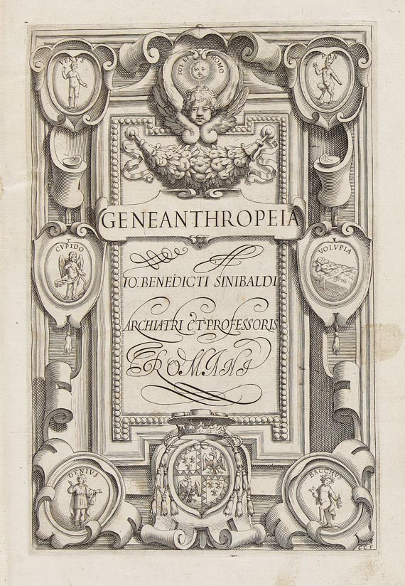 Giovanni Benedicti Sinibaldi - Geneanthropeia, 1642.