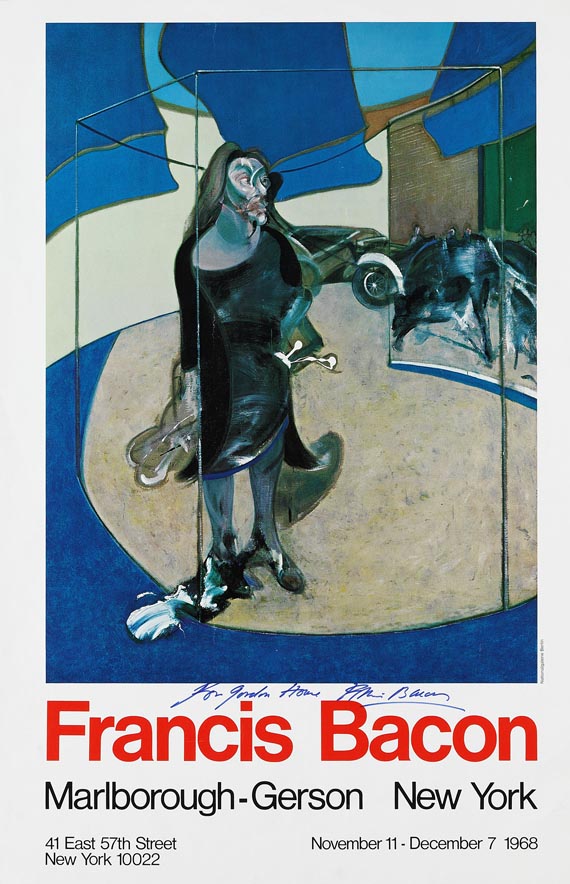 Francis Bacon - Plakat: Isabel Rawsthorne, in einer Straße in Soho stehend