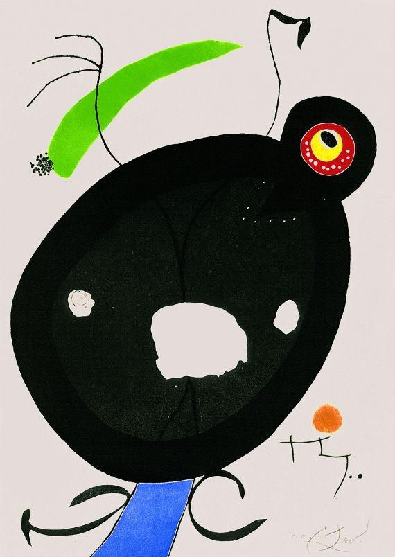 Joan Miró - Aus: Quatre colors aparien el món..