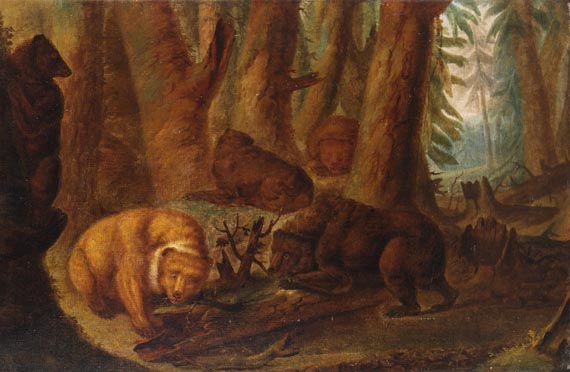 Deutschland - Bären im Wald