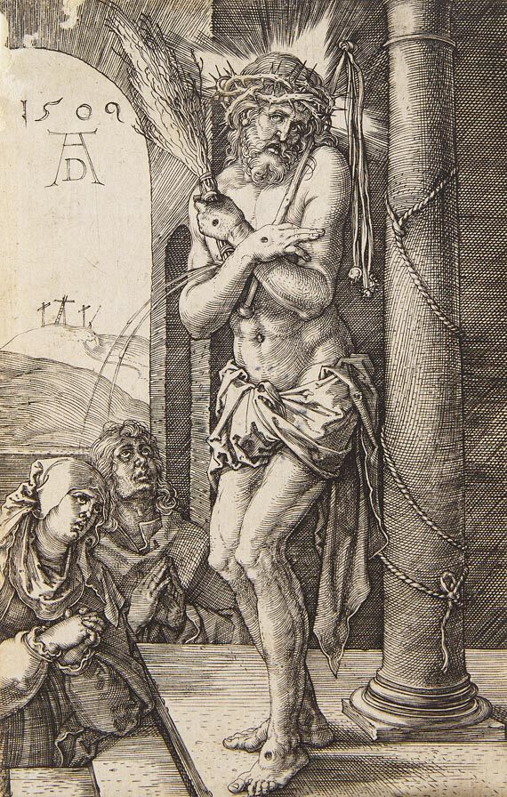 Albrecht Dürer - Der Schmerzensmann an der Säule