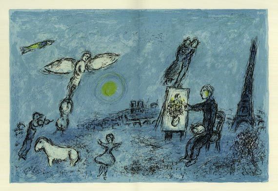 Marc Chagall - DLM 246, lithographies originales. 1981