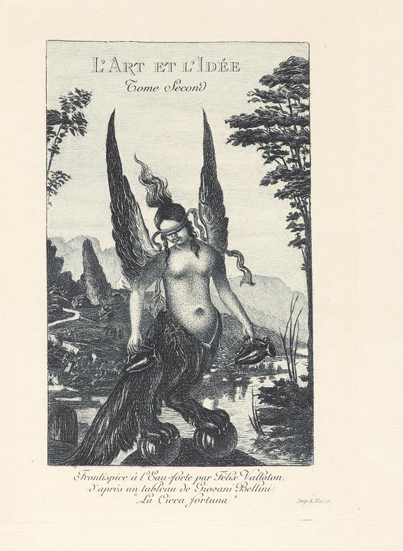 Octave Uzanne - L`art et l´idée. 2 Bde. 1892