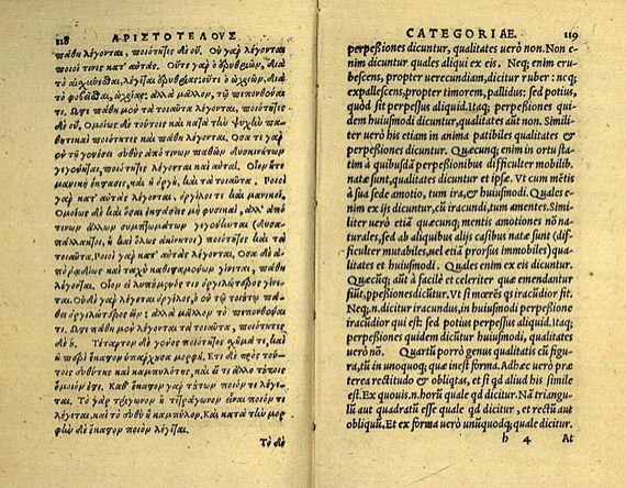 Aristoteles - Graecolatini. Bd. 1 (von 2). 1573