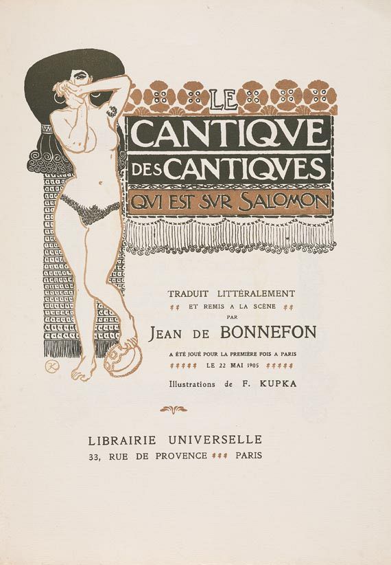 Frantisek Kupka - Bonnefon, Le cantique. 1905