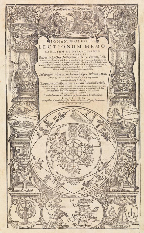 Johann Wolf - Lectionum memorabilium. 2 Bde. 1600
