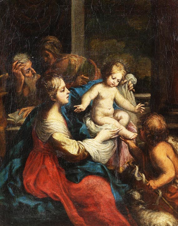 Italien - Maria mit dem Kind und dem Johannesknaben