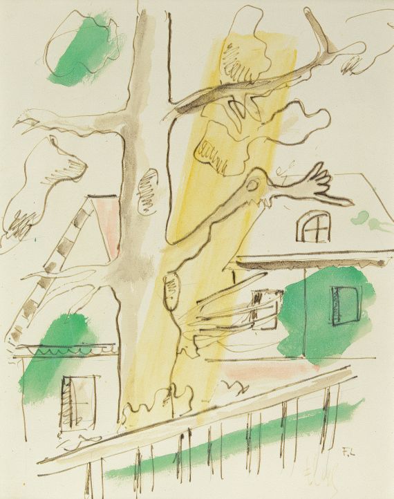 Fernand Léger - Composition à l