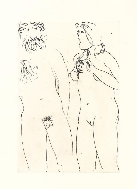 Giacomo Manzù - Sophocles, King Oedipus. 1968. - 