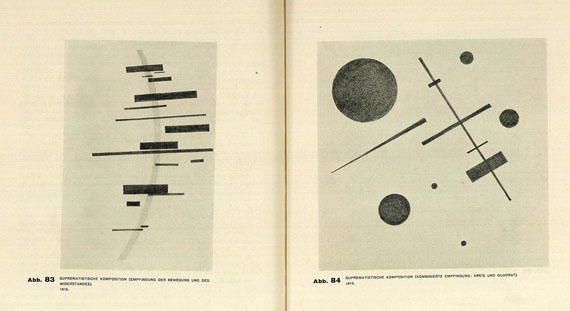 Bauhaus - Malewitsch, K., Bauhausbücher Nr. 11, 1927.