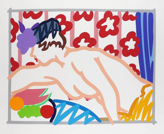 Tom Wesselmann - Judy reaching over table