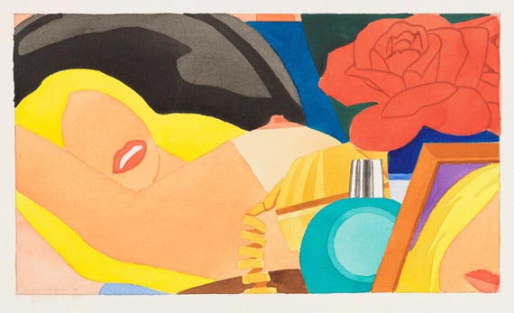 Tom Wesselmann - Study for Nude Lithograph