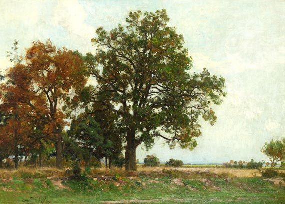 Otto Strützel - Baumlandschaft