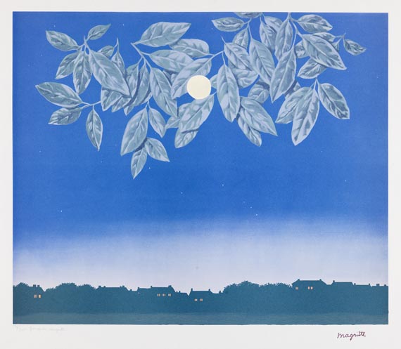 René Magritte - Nach - La page blanche