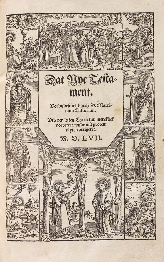 Biblia germanica - Biblia germanica inferior. Wittenberg 1558