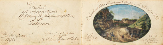 Album amicorum - Stammbuch Leipzig u. Dresden, 1792-98.